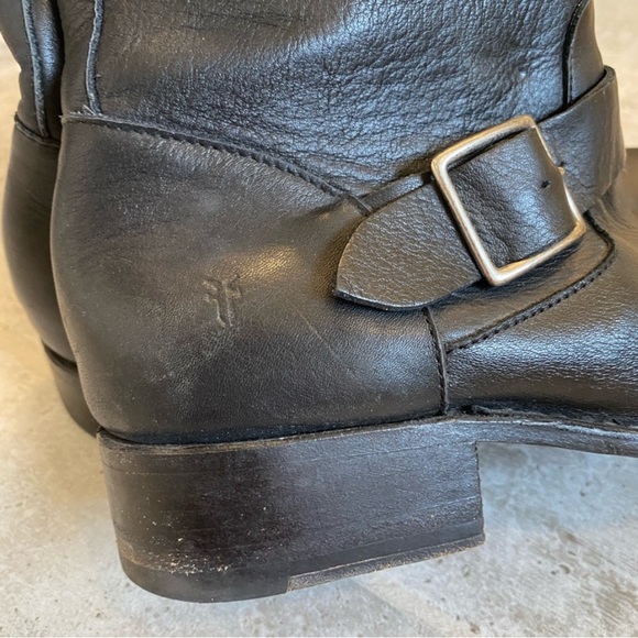 Women’s Frye Veronica leather moto boots 9M - Picture 4 of 8